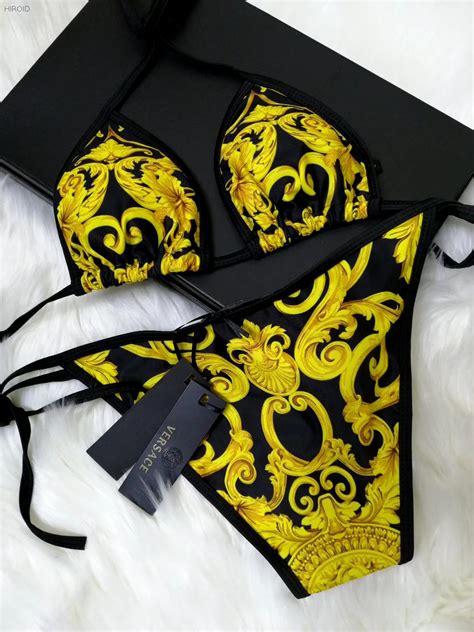 swim versace|Versace swimsuit bikini.